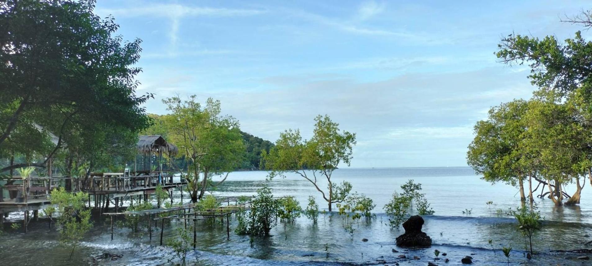 ホテル ฺbay Yard Hut チャン島 エクステリア 写真